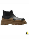 Leather Tire Chelsea Boots Black - BOTTEGA VENETA - BALAAN 2