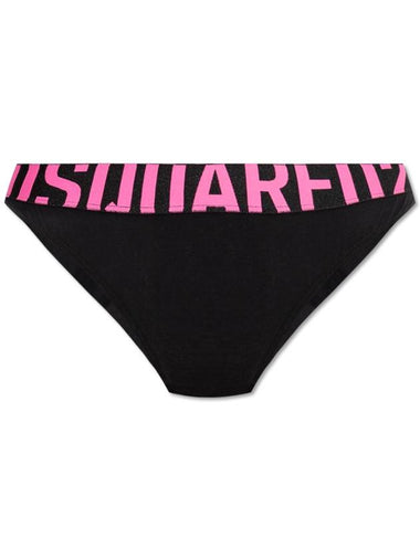 Dsquared2 Briefs With Logo, Women's, Black - DSQUARED2 - BALAAN 1