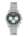 Antonio Chronograph Metal Watch Silver - EMPORIO ARMANI - BALAAN 5