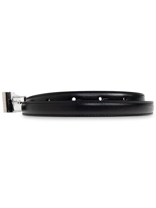 Versace Leather Belt, Women's, Black - VERSACE - BALAAN 3