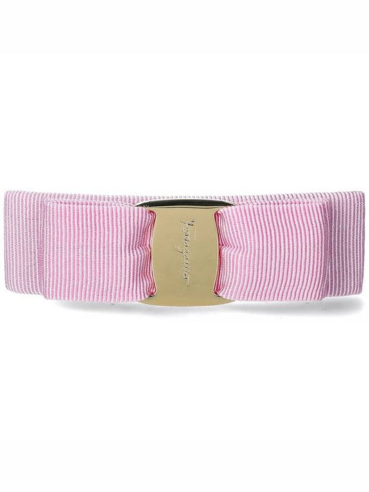 Vara Bow Hair Clip Pink - SALVATORE FERRAGAMO - BALAAN 2