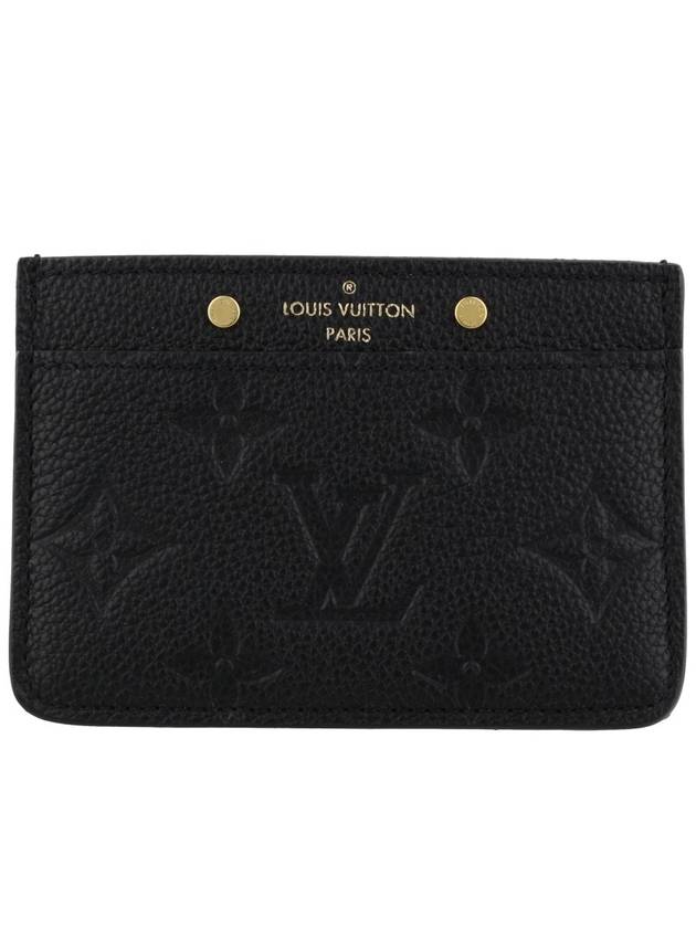 Monogram Empreinte Card Wallet Black - LOUIS VUITTON - BALAAN 2