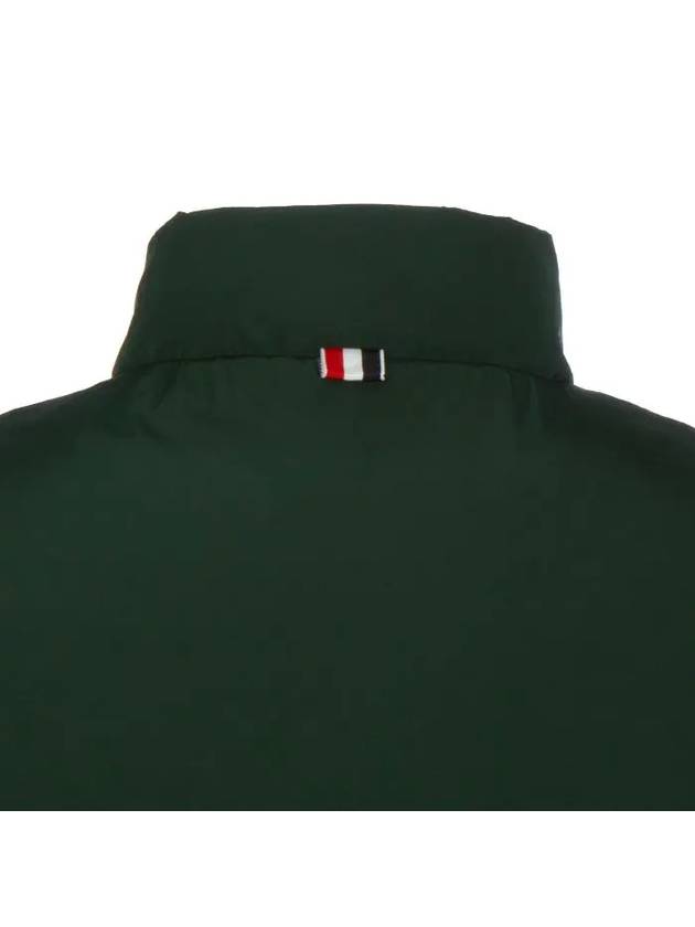 Check Reversible 4 Bar Zip-up Padding - THOM BROWNE - BALAAN 10