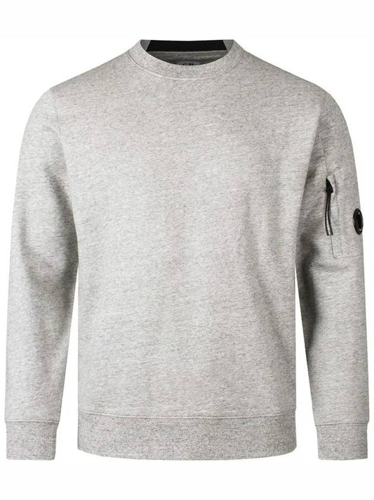 Diagonal Raised Fleece Lens Sweatshirt Grey - CP COMPANY - BALAAN 2