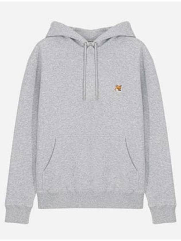 Fox Head Patch Regular Hoodie Grey - MAISON KITSUNE - BALAAN 2