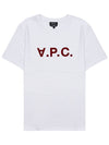 VPC Logo Organic Cotton Short Sleeve T-Shirt White - A.P.C. - BALAAN 10