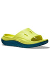 Ora Recovery Slide 3 Slippers Yellow - HOKA ONE ONE - BALAAN 2