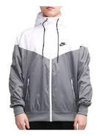 Men's Sportswear Windrunner Woven Windbreaker Grey - NIKE - BALAAN 2