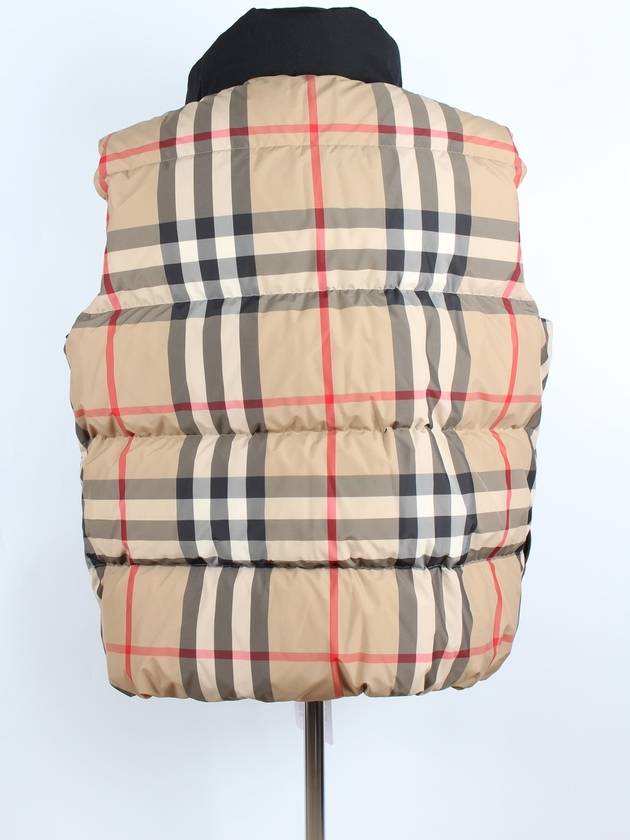 Check Tech Down Padded Vest - BURBERRY - BALAAN 4