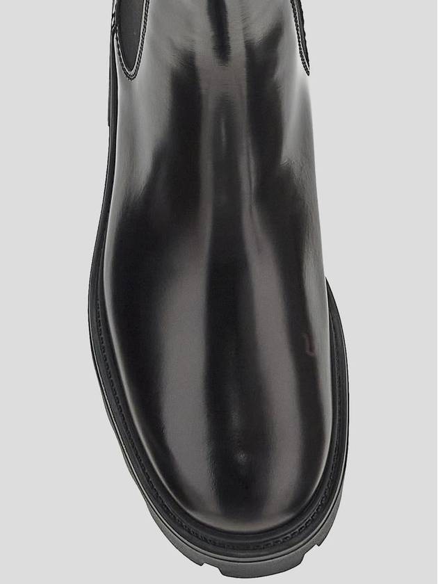 Glossy Leather Chelsea Boots Black - TOD'S - BALAAN 5