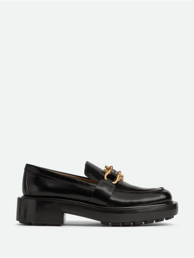 Leather Loafers Black - BOTTEGA VENETA - BALAAN 2