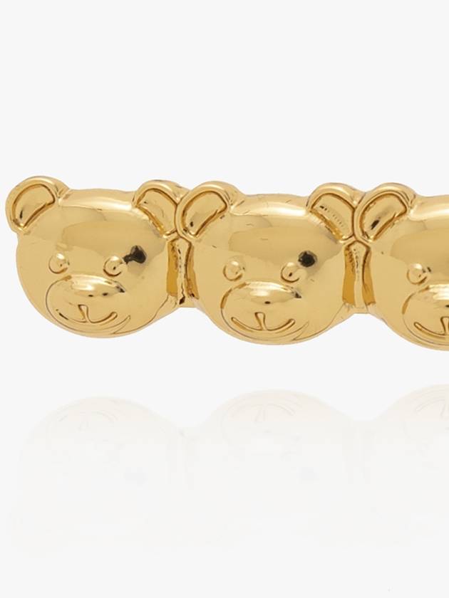 mini teddy bear hairclip - MOSCHINO - BALAAN 5