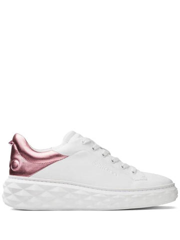 Jimmy Choo Diamond Maxi Sneakers With Metallic Effect - JIMMY CHOO - BALAAN 1