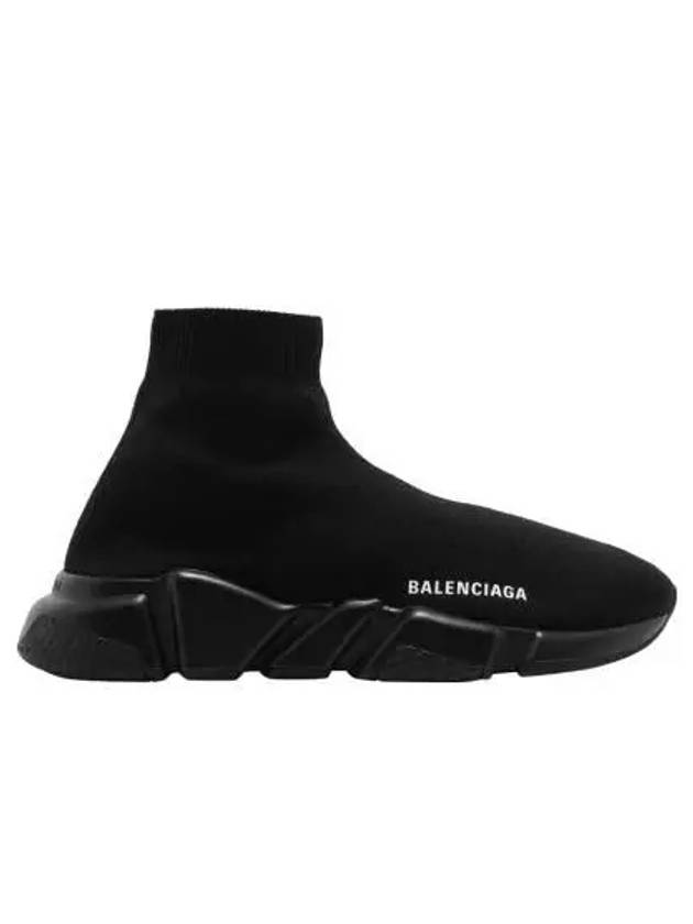 Speed ​​Recycle Knit High Top Sneakers Black - BALENCIAGA - BALAAN 2