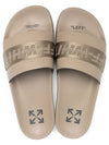 industrial belted slippers taupe - OFF WHITE - BALAAN 2