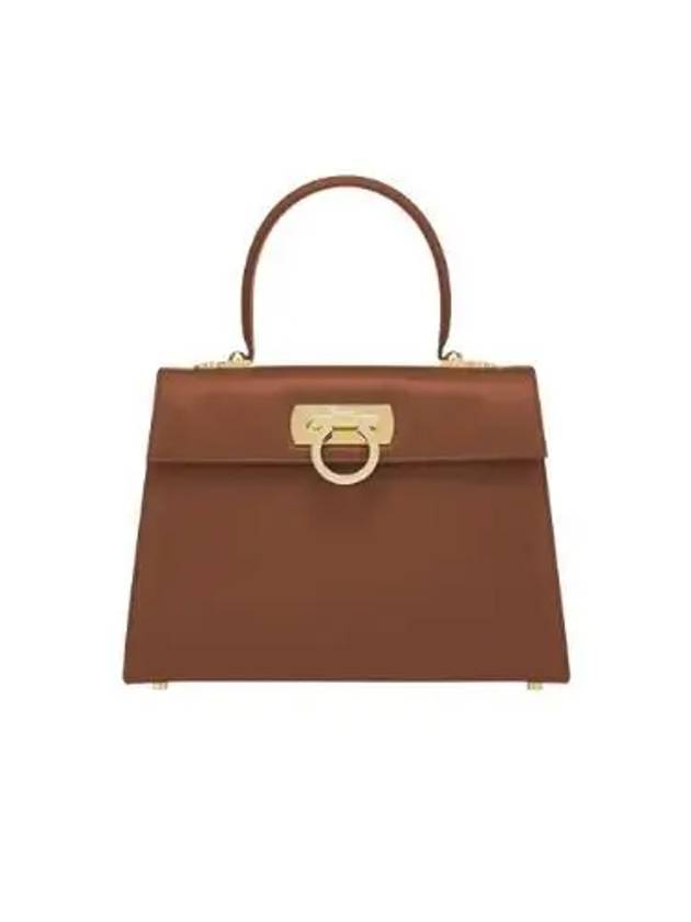 Iconic Large Tote Bag Cuoio - SALVATORE FERRAGAMO - BALAAN 2