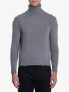 Cashmere Turtleneck Grey - AMI - BALAAN 2