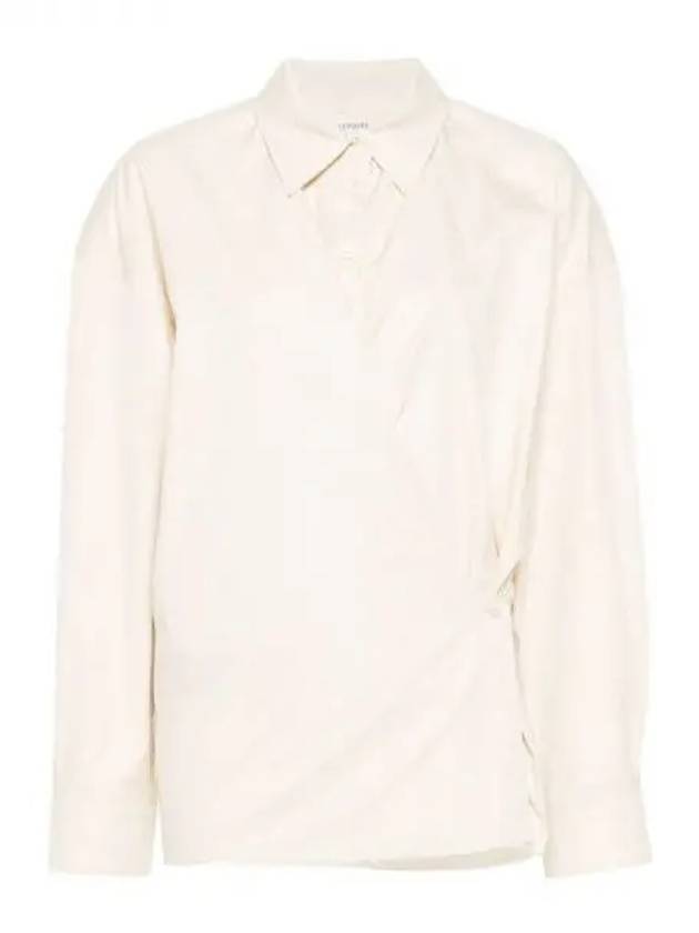 twisted cotton shirt 271850 - LEMAIRE - BALAAN 1