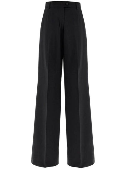 Bella oversized stretch wool wide pants black - MAX MARA SPORTMAX - BALAAN 2