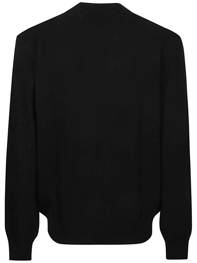 Logo Wool Knit Top Black - GIVENCHY - BALAAN 3