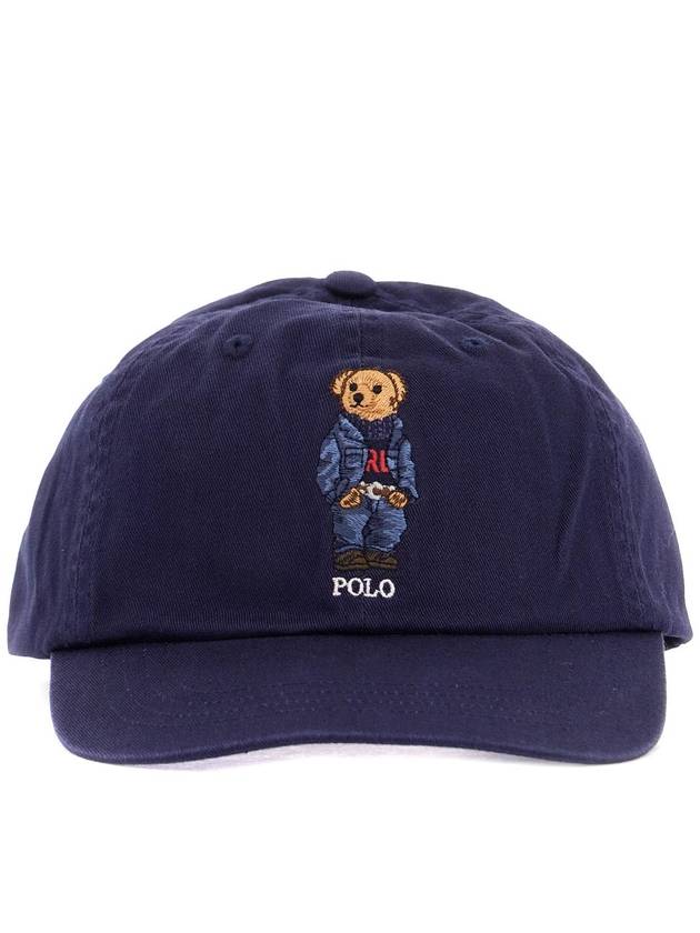 Bear Embroidery Ball Cap Navy - POLO RALPH LAUREN - BALAAN 2