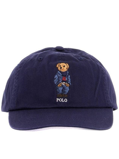 Bear Embroidery Ball Cap Navy - POLO RALPH LAUREN - BALAAN 2