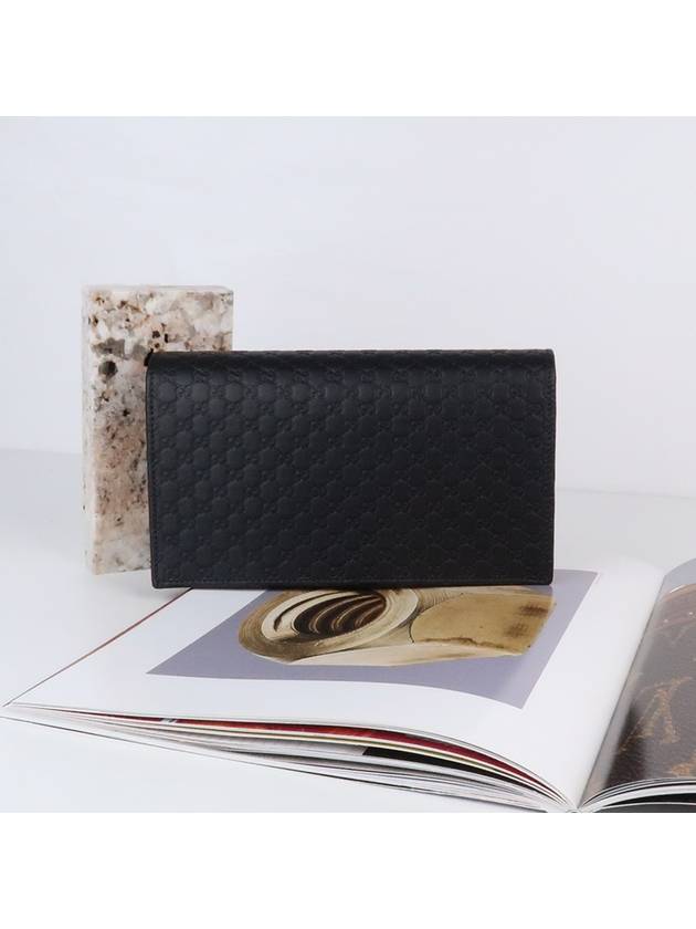 Microssima Strap Wallet Cross Bag Black - GUCCI - BALAAN 5