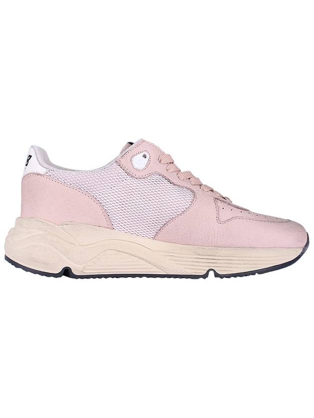 Running Sole Sports Low Top Sneakers Silver Pink - GOLDEN GOOSE - BALAAN 5