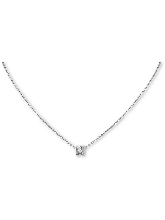 C de necklace diamond white gold N7405500 - CARTIER - BALAAN 1