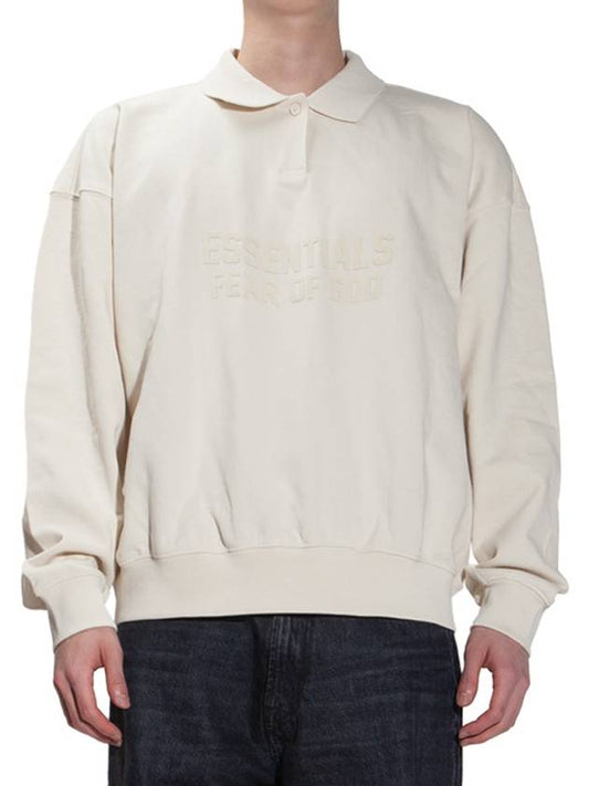 Polo Long Sleeve T-Shirt Eggshell - FEAR OF GOD - BALAAN 2