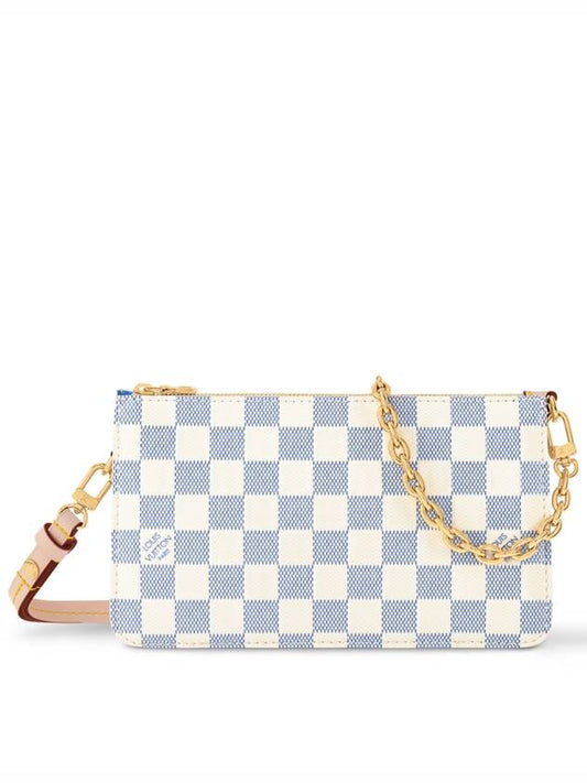 Lexington Damier Pouch Bag Celeste Blue - LOUIS VUITTON - BALAAN 2