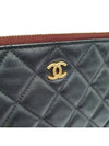 Women s A82552 Lambskin Classic COCO Gold Logo Large Clutch - CHANEL - BALAAN 8