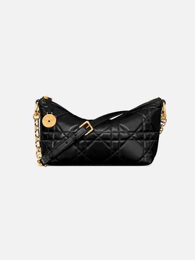 STAR Chain Hobo Bag Black S3202UDBB M900 - DIOR - BALAAN 1