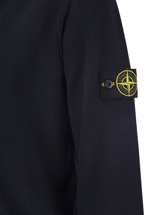 Cotton Cardigan with Badge - STONE ISLAND - BALAAN 4