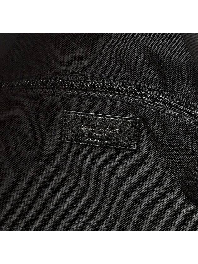 Nylon Zipper Pocket Duffel Bag Black - SAINT LAURENT - BALAAN 11