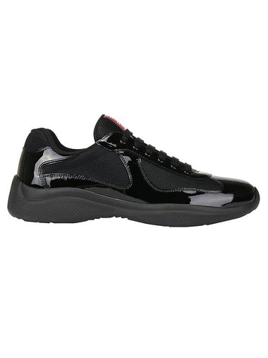 America's Cup Low Top Sneakers Black - PRADA - BALAAN 1