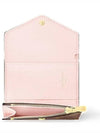 Zoe Monogram Flap Bicycle Wallet Rose Ballerine - LOUIS VUITTON - BALAAN 5