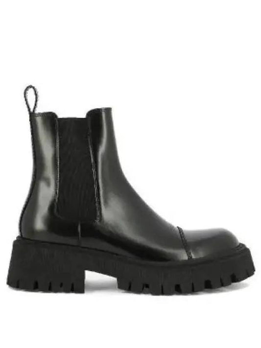 Tractor Leather Chelsea Boots Black - BALENCIAGA - BALAAN 2