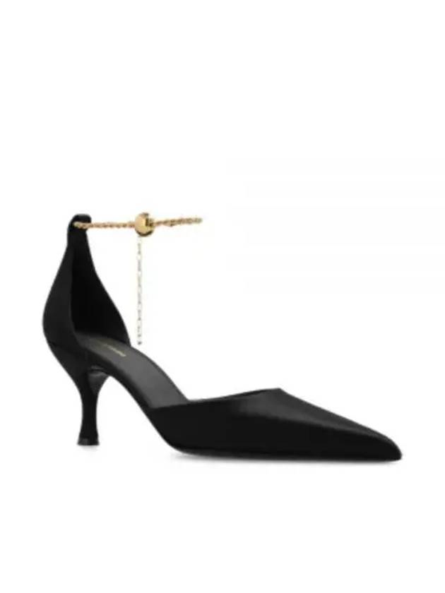 Dana Ankle Chain Pumps Black - SALVATORE FERRAGAMO - BALAAN 2