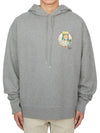 Rambling Fox Oversize Hoodie Grey - MAISON KITSUNE - BALAAN 2