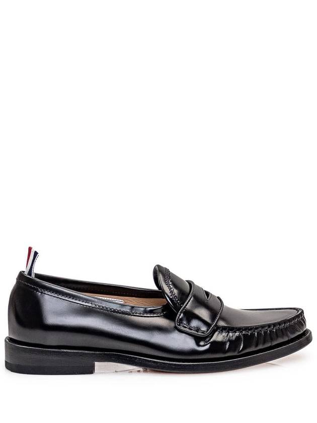 Leather Loafers Black - THOM BROWNE - BALAAN 2