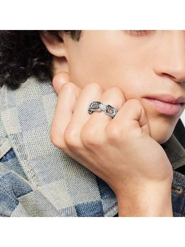 Paradise Chain Ring Silver - LOUIS VUITTON - BALAAN 4