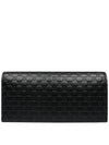 Micro GG Ssima Long Wallet Black - GUCCI - BALAAN 2