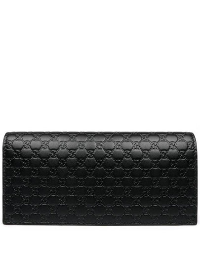 Micro GG Ssima Long Wallet Black - GUCCI - BALAAN 2