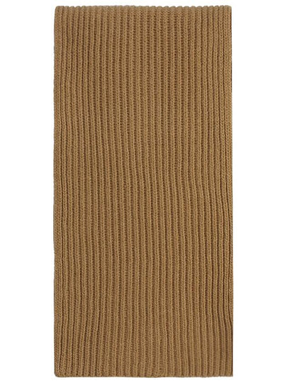 Wool Muffler Brown - GANNI - BALAAN 2