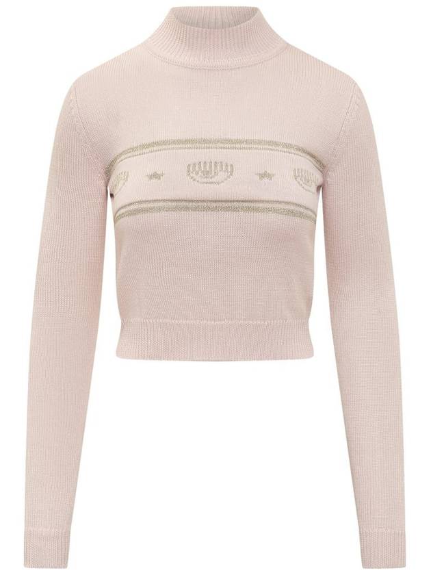 Chiara Ferragni Eye Sweater - CHIARA FERRAGNI - BALAAN 1