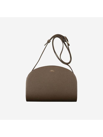 Demi Lune Small Cross Bag  Taupe - A.P.C. - BALAAN 1