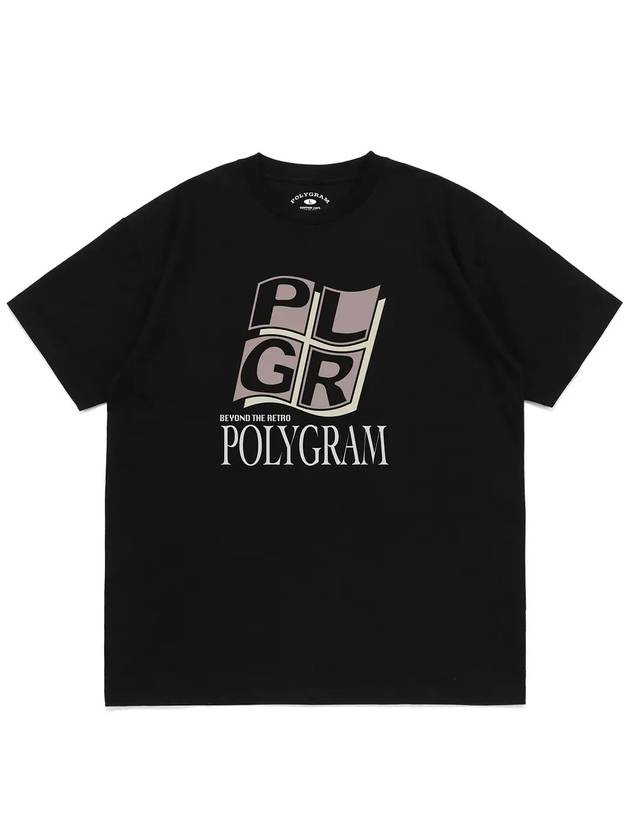 WINDOW PLGR T SHIRTS BLACK - POLYGRAM - BALAAN 2