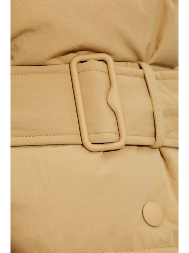 Double Breasted Mid Length Down Padded Beige - BURBERRY - BALAAN 6