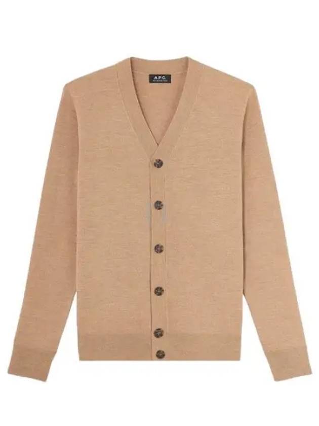 Men s Cardigan WVAWM H22172 PBC BEIGE CHIINE - A.P.C. - BALAAN 1